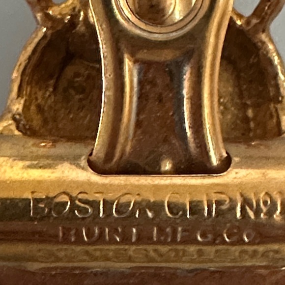 Red and Gold Ladybug Vintage Clip - Picture 4 of 10